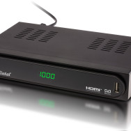 STB14HD Wintal HD Set Top Box - front angle reflection(fake).psd